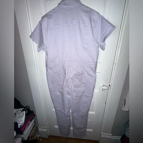 Good American Fit for Success Jumpsuit in Lilac Size 4X - Picture 6 of 7